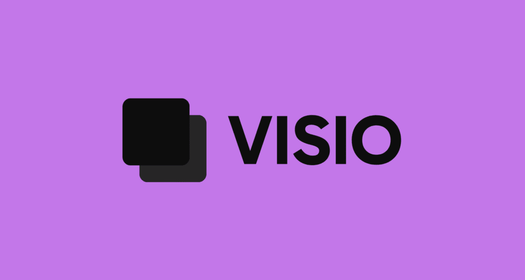 Visio Sites Logo Purple Background