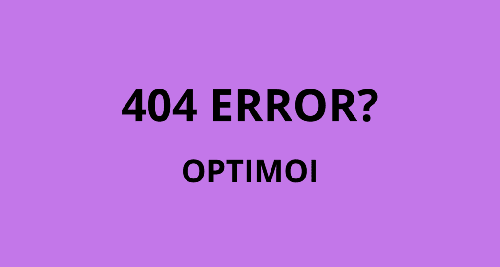404-sivun optimointi