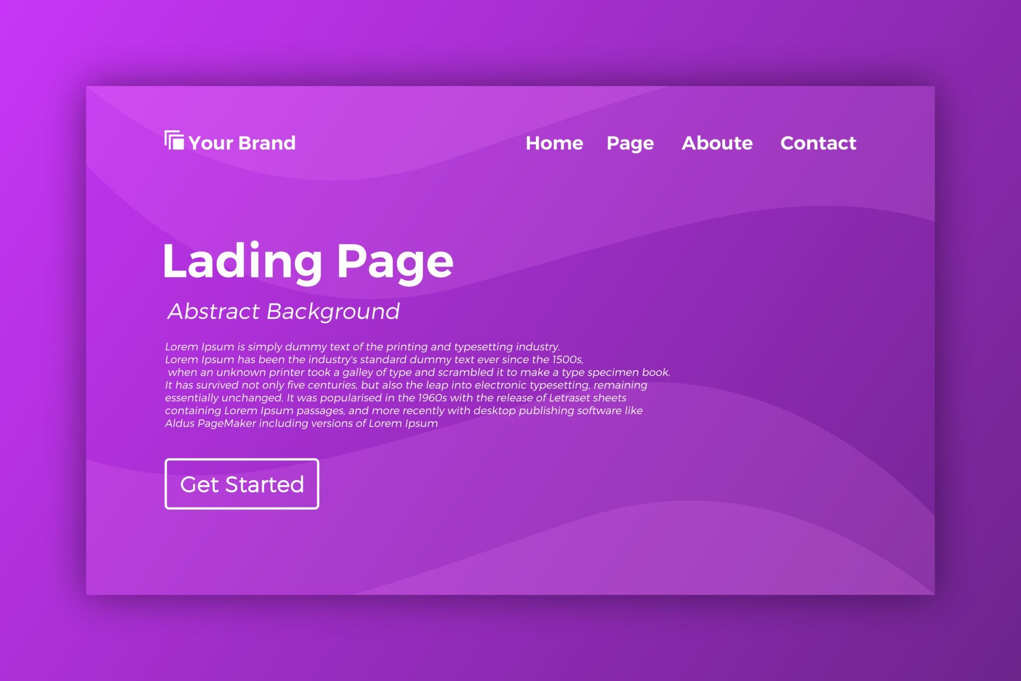Parhaat WordPress teemat, esimerkiksi violetilla taustalla.